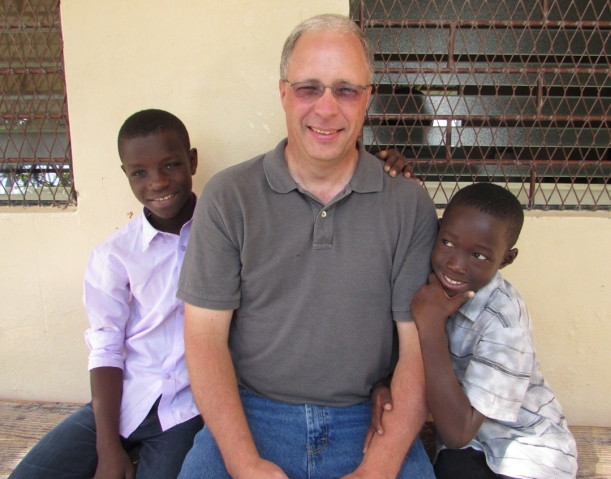 Mike's brother, Steve, visited us a week over Christmas! He enjoyed meeting kids he sponsors!
